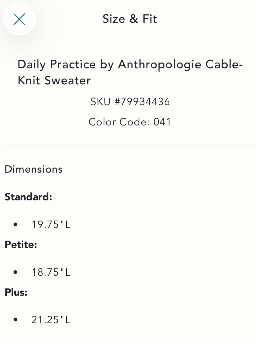 Daily Practice by Anthropologie Cable Knit Sweater - Picture 5 of 11